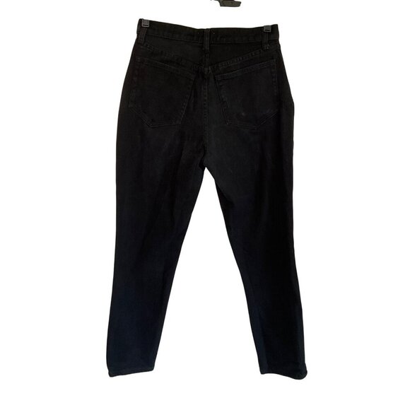 WeWoreWhat The Danielle Crystal Straight Jeans in Black 27 Womens Denim Pants - Picture 9 of 15